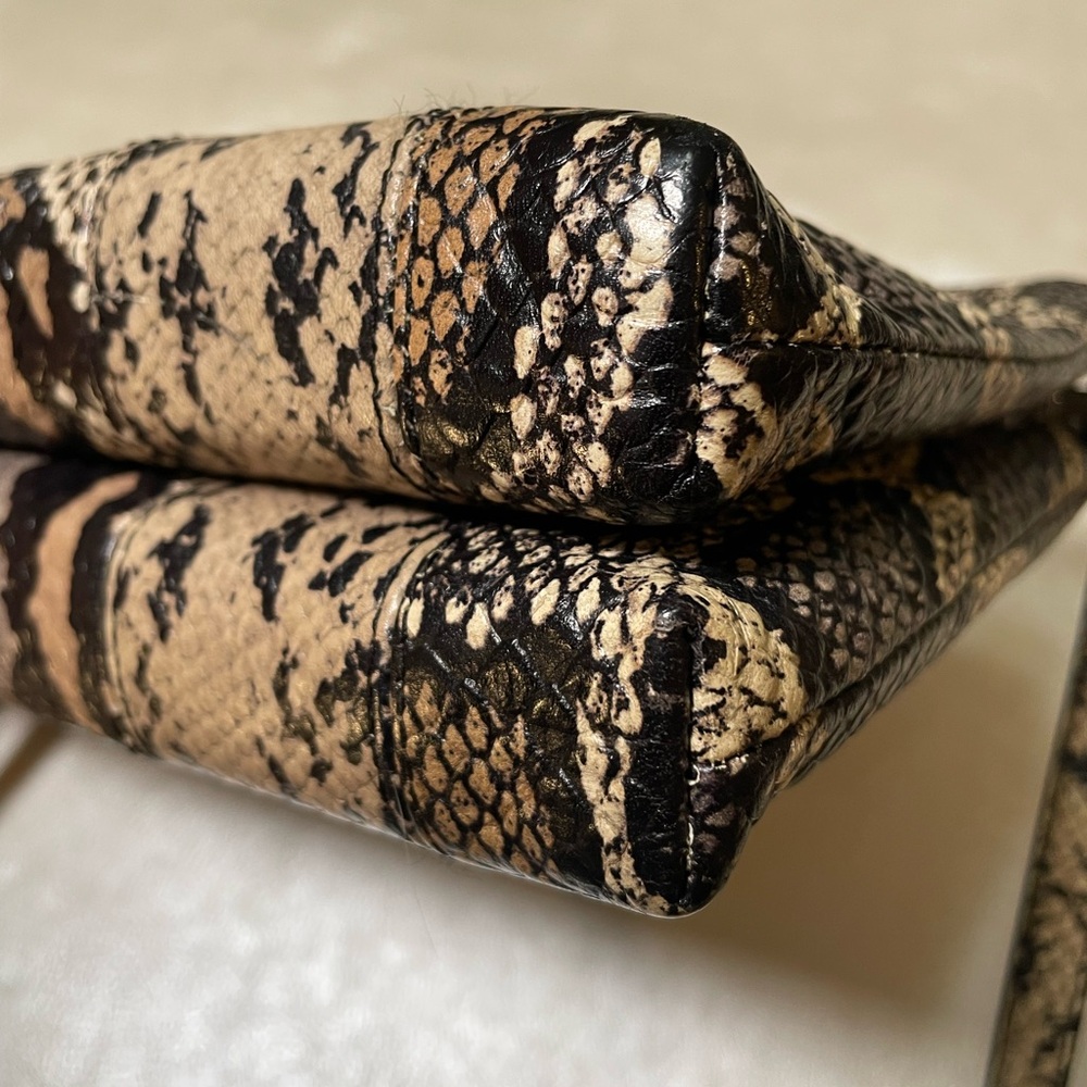 Coach Exotic 🐍 Embossed Leather Crosby Crossbody EUC - Picture 15 of 17